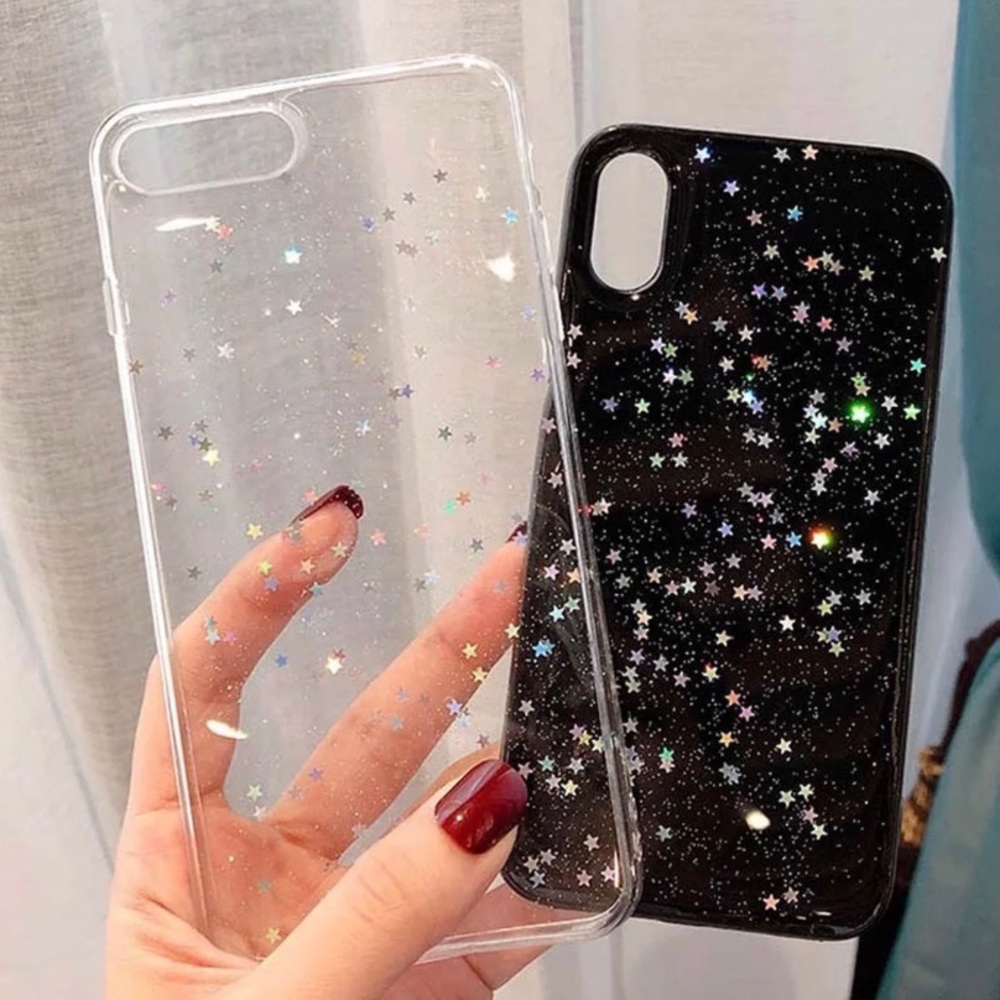 Clear Glittler IPhone XS Case